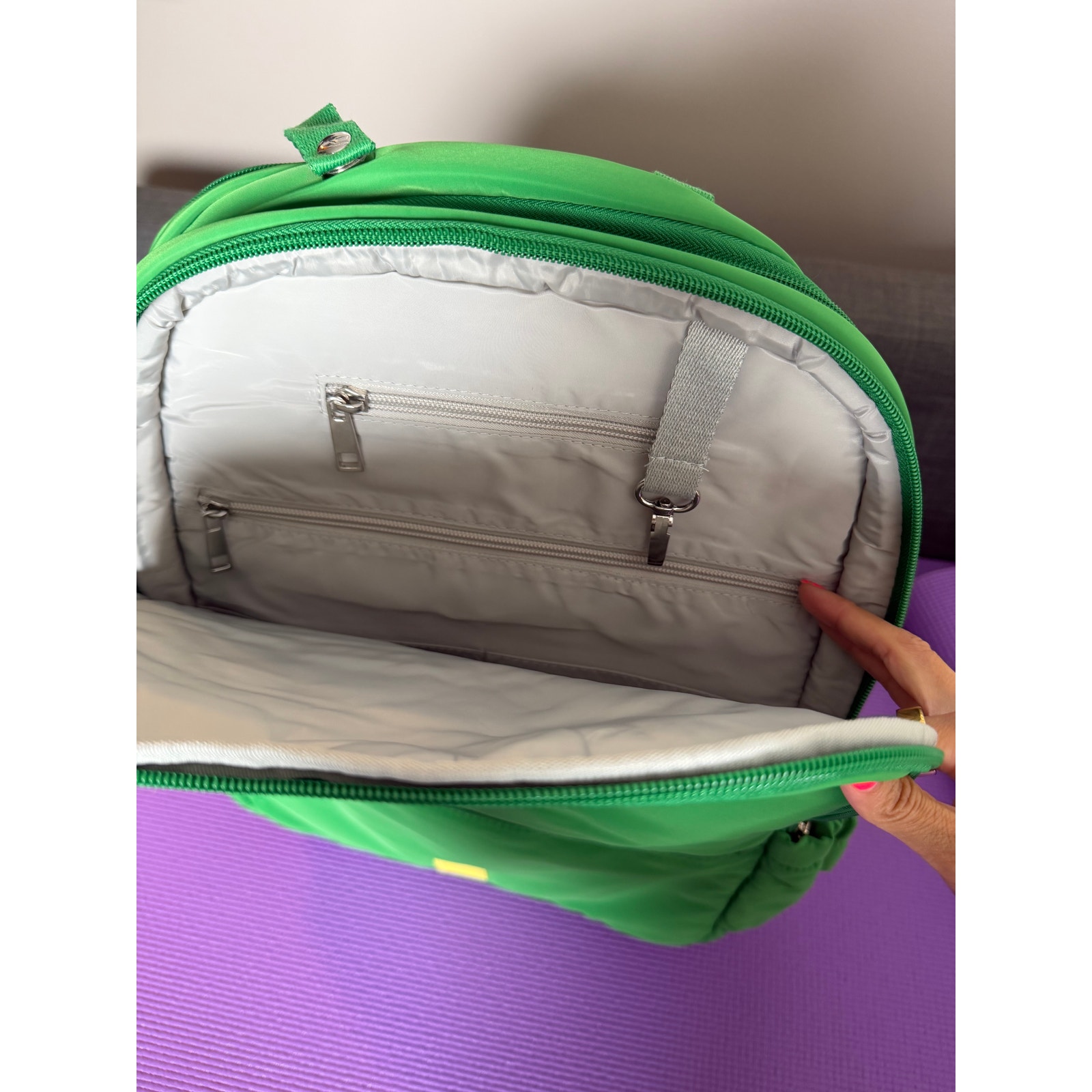 Nwt Courtlife Baseliner Green Tennis Pickleball Backpack Racquet Bag — image 3 of 8